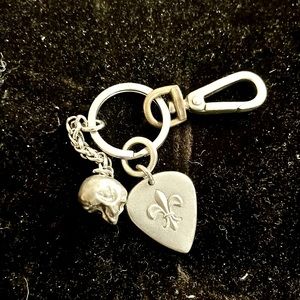 John Varvatos Skull Key chain